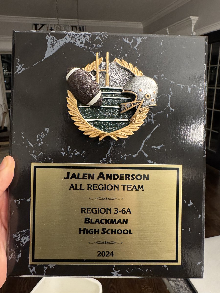 Jalen A. Anderson (@jalen_a25) on Twitter photo Extremely blessed and humbled to be named 1st Team All-Region 🔥
<a href="/BlackmanFtball/">Blackman Football</a> <a href="/Coach_Kriesky/">Matthew Kriesky</a> <a href="/CoachJCrosby/">John Crosby</a> <a href="/CoachHolmanFB/">Malek Holman ™</a> <a href="/BallHawkU/">BallHawkU 🏈🦅</a> <a href="/NatlPlaymkrsAca/">NatlPlaymkersAcademy</a> <a href="/NCEC_Recruiting/">NPA</a> <a href="/BuckFitz/">NPA/SUPERMAX 100</a> <a href="/CWilson_1Shot/">Cedrick Wilson</a> <a href="/CoachTBarr/">#BESTAVAILABLE</a> <a href="/strengthcoach34/">Beasley Elite Sports</a> <a href="/CSmithScout/">Chris Smith</a> <a href="/supermax100_/">Super Max 100</a> <a href="/CoachKPankey/">Coach K Pankey</a> Extremely blessed and humbled to be named 1st Team All-Region 🔥
<a href="/BlackmanFtball/">Blackman Football</a> <a href="/Coach_Kriesky/">Matthew Kriesky</a> <a href="/CoachJCrosby/">John Crosby</a> <a href="/CoachHolmanFB/">Malek Holman ™</a> <a href="/BallHawkU/">BallHawkU 🏈🦅</a> <a href="/NatlPlaymkrsAca/">NatlPlaymkersAcademy</a> <a href="/NCEC_Recruiting/">NPA</a> <a href="/BuckFitz/">NPA/SUPERMAX 100</a> <a href="/CWilson_1Shot/">Cedrick Wilson</a> <a href="/CoachTBarr/">#BESTAVAILABLE</a> <a href="/strengthcoach34/">Beasley Elite Sports</a> <a href="/CSmithScout/">Chris Smith</a> <a href="/supermax100_/">Super Max 100</a> <a href="/CoachKPankey/">Coach K Pankey</a>