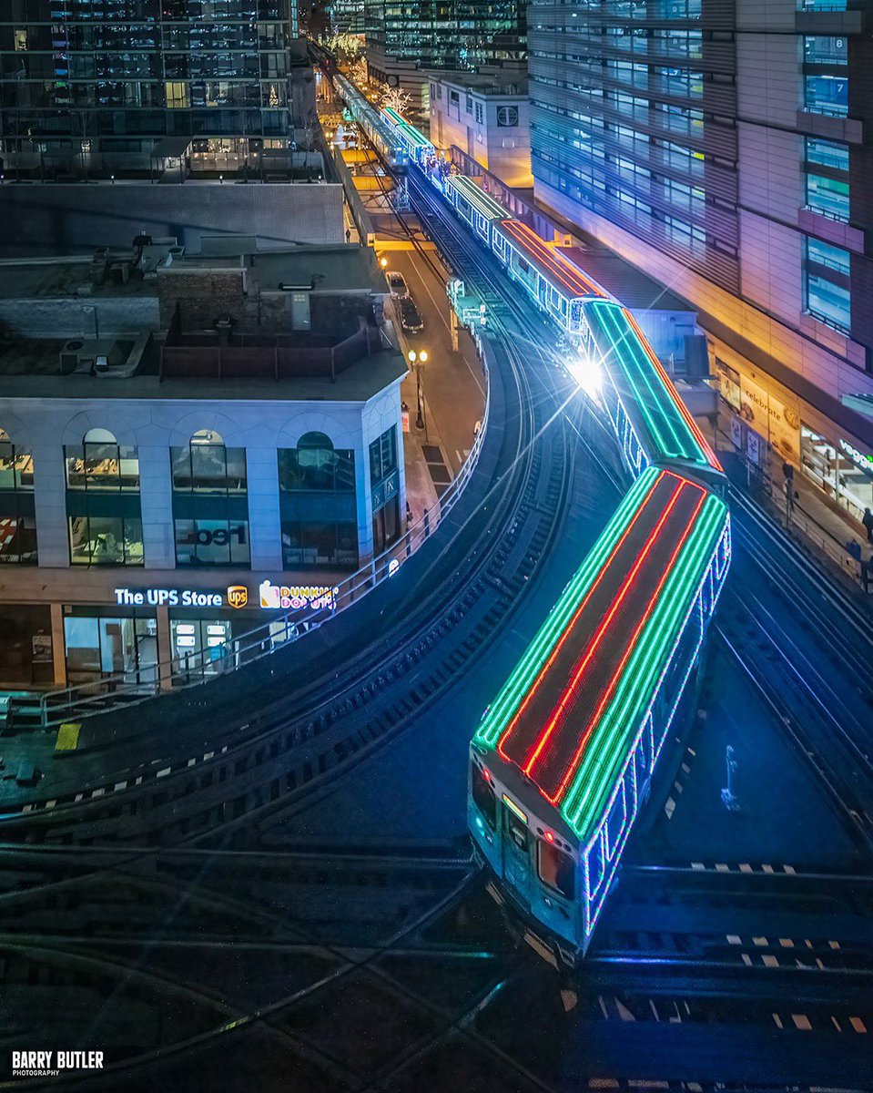 Santa's Spark. #chicago