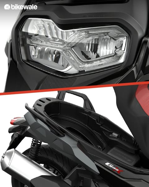 BikeWale's tweet photo. BMW Motorrad unveiled the C 400 X maxi-scooter. It is the more rugged-looking version of the BMW C 400 GT.
#bmw #c400x #bmwc400x #bwimages #bwphotos #bikes #motorcycles #bikeupdates #motorcycleupdates https://t.co/AQmf0XILhY