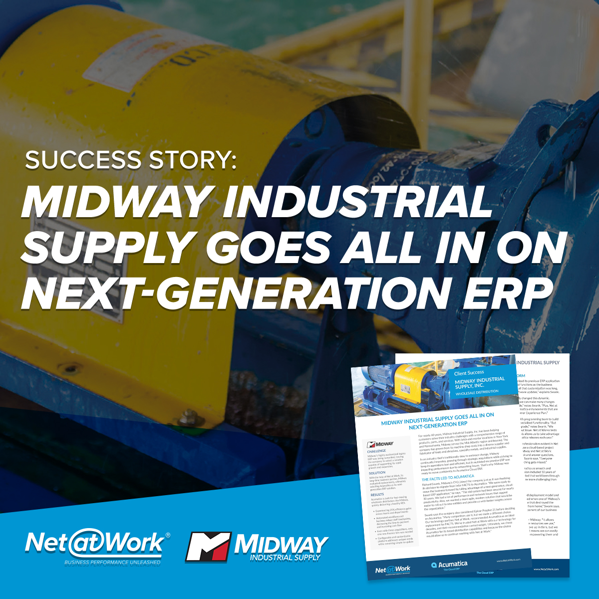 Midway Industrial Supply found a smarter way to work using a #modernERP solution, gaining real-time insights and optimizing processes for lasting success. Their story could inspire your next move.📖 Explore their journey: tinyurl.com/3zxhujs4

#smartbusiness #erp