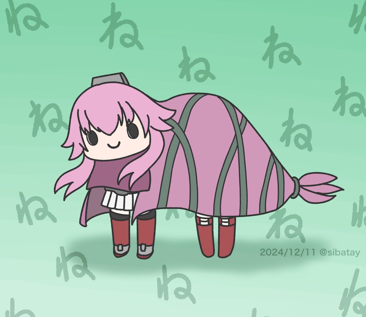 由良(艦これ) 「ゆらむししまい 」|ジョニーのイラスト
