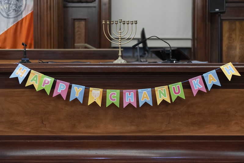Lynn Schulman 舒曼琳 (@lynn4nyc) on Twitter photo There was extra light, hope and laughter on display at last night's
<a href="/NYCCouncil/">New York City Council</a> #Chanukah🕎 celebration at City Hall, hosted by <a href="/NYCSpeakerAdams/">Adrienne Adams</a> & <a href="/NYCJewishCaucus/">NYC Jewish Caucus</a>. It was a fantastic night to celebrate this year's Festival of Lights and I was privileged to present a There was extra light, hope and laughter on display at last night's
<a href="/NYCCouncil/">New York City Council</a> #Chanukah🕎 celebration at City Hall, hosted by <a href="/NYCSpeakerAdams/">Adrienne Adams</a> & <a href="/NYCJewishCaucus/">NYC Jewish Caucus</a>. It was a fantastic night to celebrate this year's Festival of Lights and I was privileged to present a