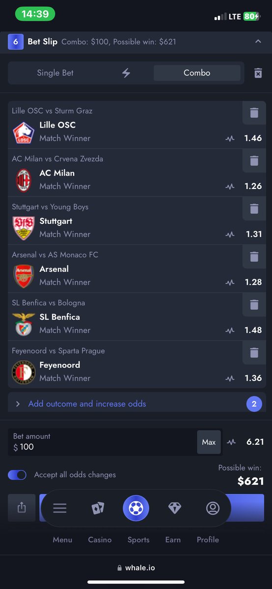 TomisinWhyte's tweet photo. $50 for 2 people that RTs this post

We're winning this 🤑

6 Odds On @whalegames_en 

$100 wins $621💰

Booking code  👉 eFOu43R5

You don’t have Whale io?
Register now using this link Below
👇👇👇

https://t.co/CysYzwWd2i

Like &amp; RT 🤝 https://t.co/gSI46lLnRm