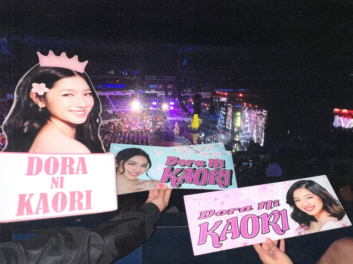 DNKofficial_'s tweet photo. Thank you sa mga DORAS na nag team live sa araneta 🥹 

I know sobrang busy na natin kumpara noon pero nagbigay parin kayo ng effort at oras to support our BEST GIRL KAORI 🫶🌸

#KaoriOinuma | @kaori_oinuma https://t.co/nqK86kQtVc