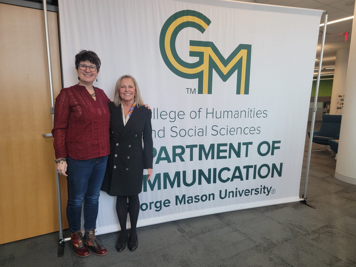 Dept. of Communication, George Mason University tweet media
