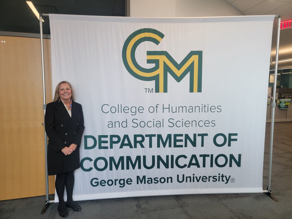 Dept. of Communication, George Mason University tweet media