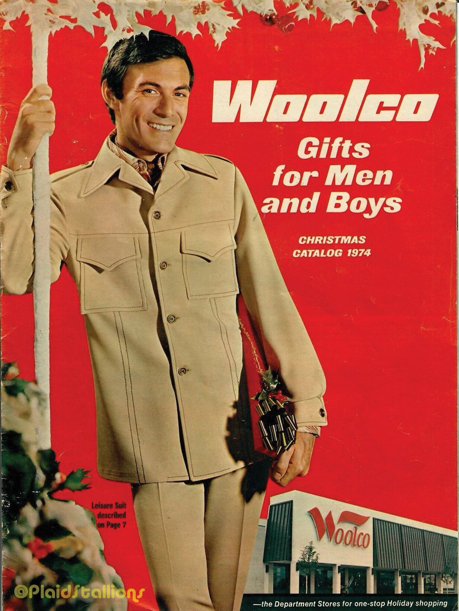 Plaidstallions's tweet photo. The good people at Woolco have Christmas covered with a dizzying array of chemically made unbreathable fabrics for both dad and lad! Christmas is saved! Unleash their Tarlek power!
More at the site:
https://t.co/qkidfATNLh
#woolco #70sChristmas #polyesterfabric https://t.co/qcYV27K0oR
