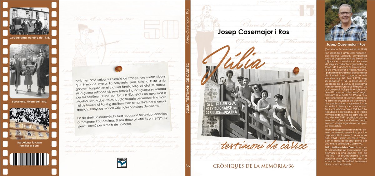 caemajor's tweet photo. La meva novel·la, "Júlia, testimoni de càrrec": A Sant Boi de Llobregat a la llibreria  BOOKtiga, Abacus i Barbus. A Barcelona a la llibreria Jaimes, a la llibreria Documenta i a la llibreria Gadial. Al Prat de Llobregat al Club del Llibre, i a Calonge a la llibreria Libelista. https://t.co/Hxqs3Xorxb