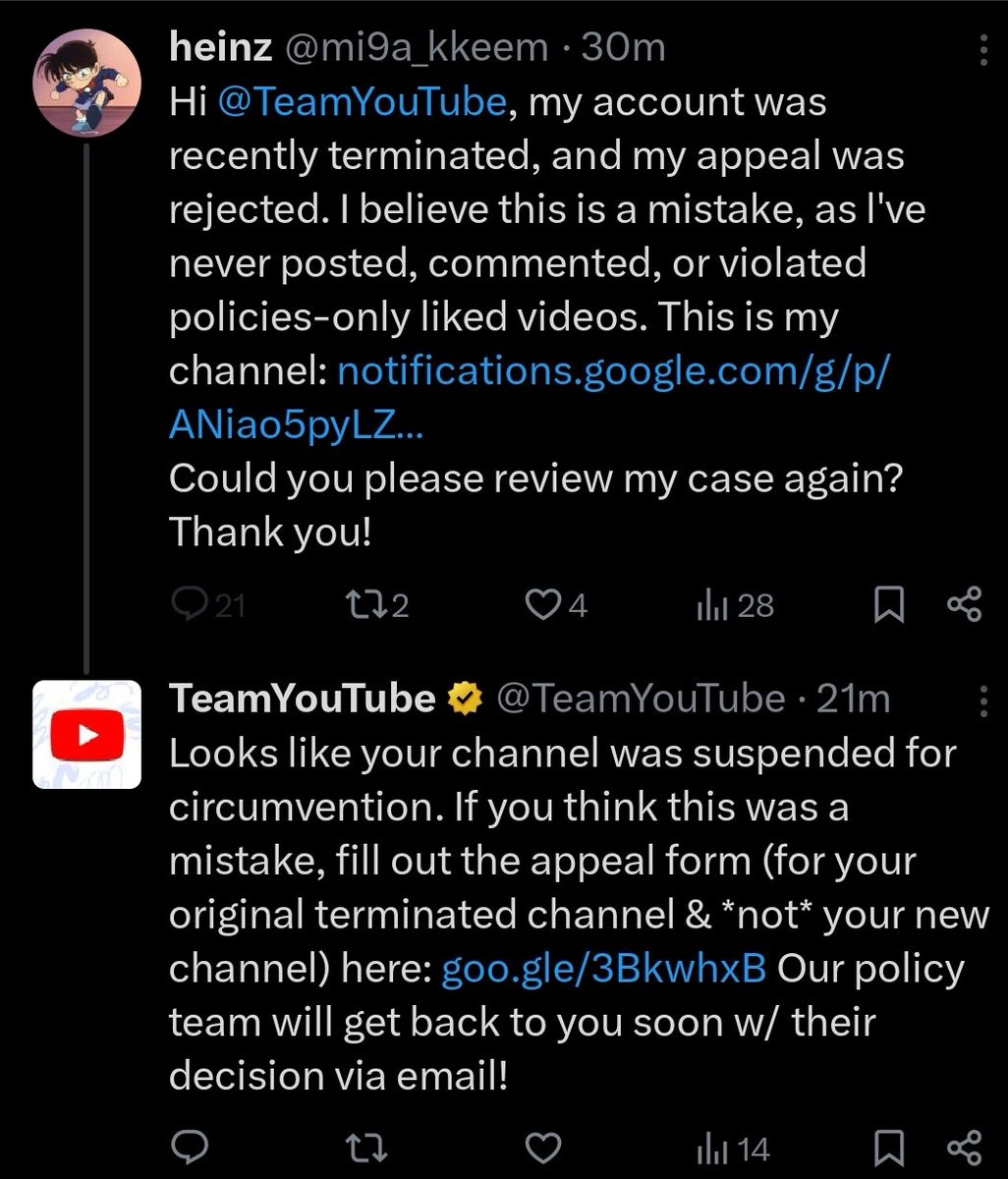 adamatik_0's tweet photo. @TeamYouTube @YouTube Is a fraudulent company. This week over 5K channels have all been randomly banned for the same lie. The ss here are only a tiny amount that I have.
This is not just about me anymore, its about stopping YouTube from trying to break laws. #FreeSmallCreators https://t.co/dC1y6rzm0F