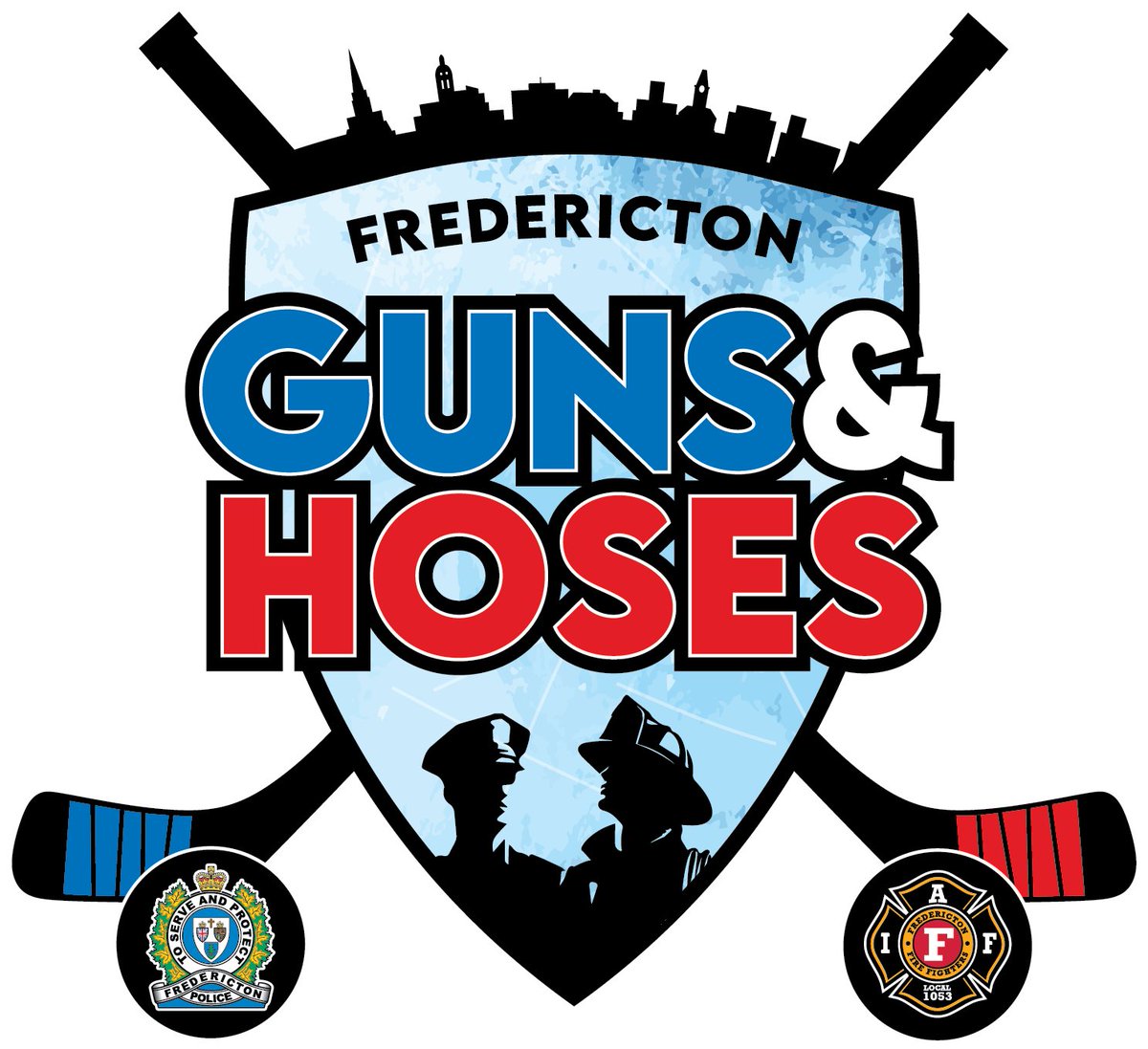 VilleFredPolice's tweet photo. Ne manquez pas la partie annuelle de hockey de bienfaisance Guns &amp; Hoses!

Cet événement palpitant aura lieu le samedi 8 février 2025 au Centre Grant-Harvey!  (1/2) https://t.co/0HoodP6BxX