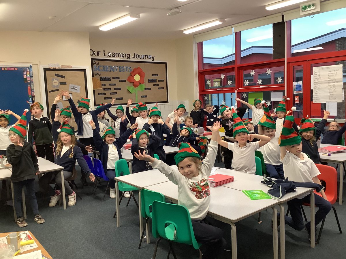 We have loved doing our Elf Run today! Thank you for all of the Sponsorship money!