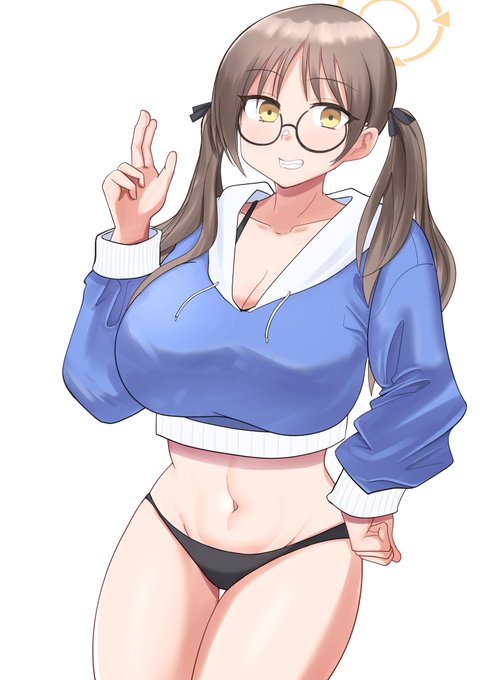 水着モエ
#ブルアカ 