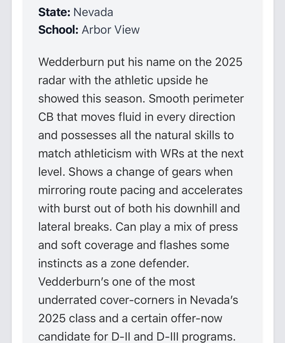 Valentino Wedderburn II (@v__wedderburnii) on Twitter photo Extremely appreciate for the article🙌🏾
<a href="/PrepRedzoneNV/">Prep Redzone Nevada</a> <a href="/BrandonHuffman/">Brandon Huffman</a> <a href="/702HSFB/">702 HSFB</a> <a href="/BlairAngulo/">Blair Angulo</a> <a href="/GregBiggins/">Greg Biggins</a> <a href="/iamcoachMB/">Coach Marlon Barnett 🏴☠️</a> <a href="/bnd4grtns/">Roberto Garcia III</a> <a href="/1CAGaines/">Anthony Gaines</a> Extremely appreciate for the article🙌🏾
<a href="/PrepRedzoneNV/">Prep Redzone Nevada</a> <a href="/BrandonHuffman/">Brandon Huffman</a> <a href="/702HSFB/">702 HSFB</a> <a href="/BlairAngulo/">Blair Angulo</a> <a href="/GregBiggins/">Greg Biggins</a> <a href="/iamcoachMB/">Coach Marlon Barnett 🏴☠️</a> <a href="/bnd4grtns/">Roberto Garcia III</a> <a href="/1CAGaines/">Anthony Gaines</a>