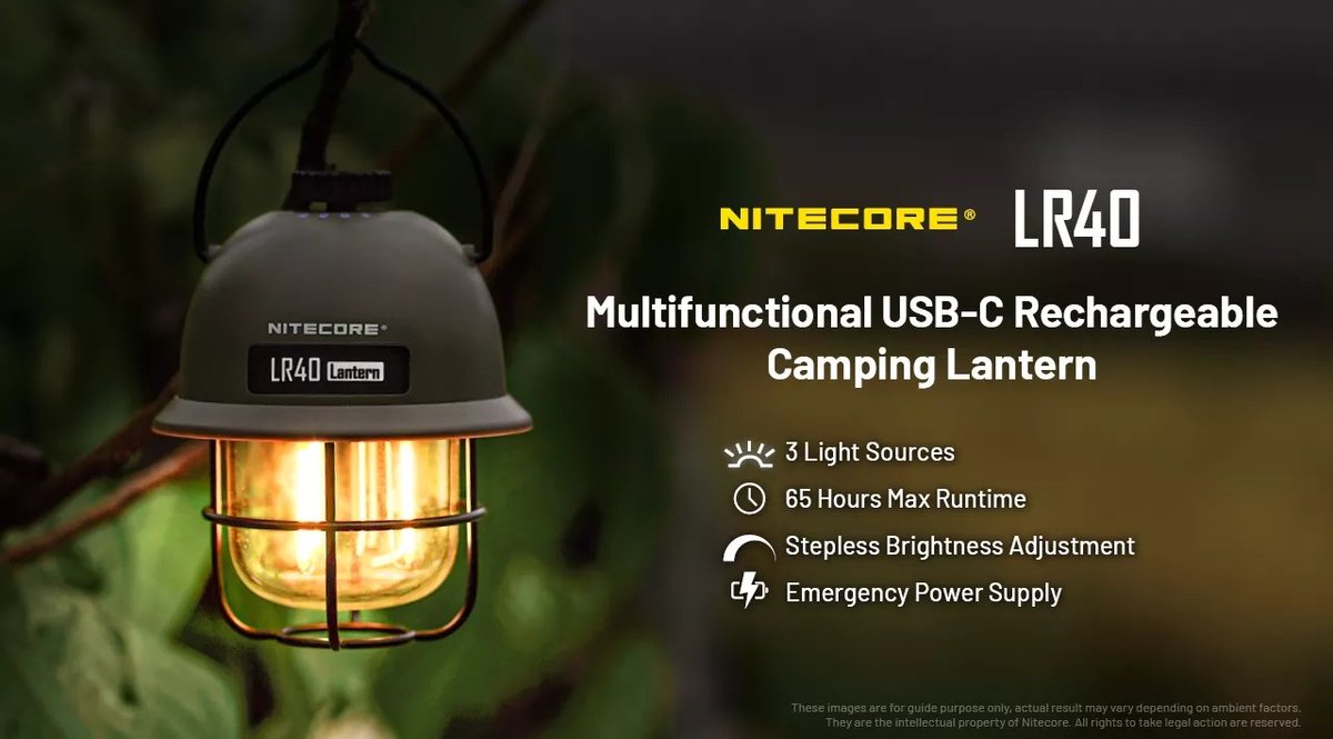 NitecoreUK's tweet photo. Never stop exploring with our range of Nitecore Lanterns. The perfect gifts for outdoor lovers and festival-goers 💡⛺️
Available at:
https://t.co/WArj5CdERi
#Nitecore #Lanterns #Light #Camping #outdooractivities #festivals #LED https://t.co/5cDaCcQeri