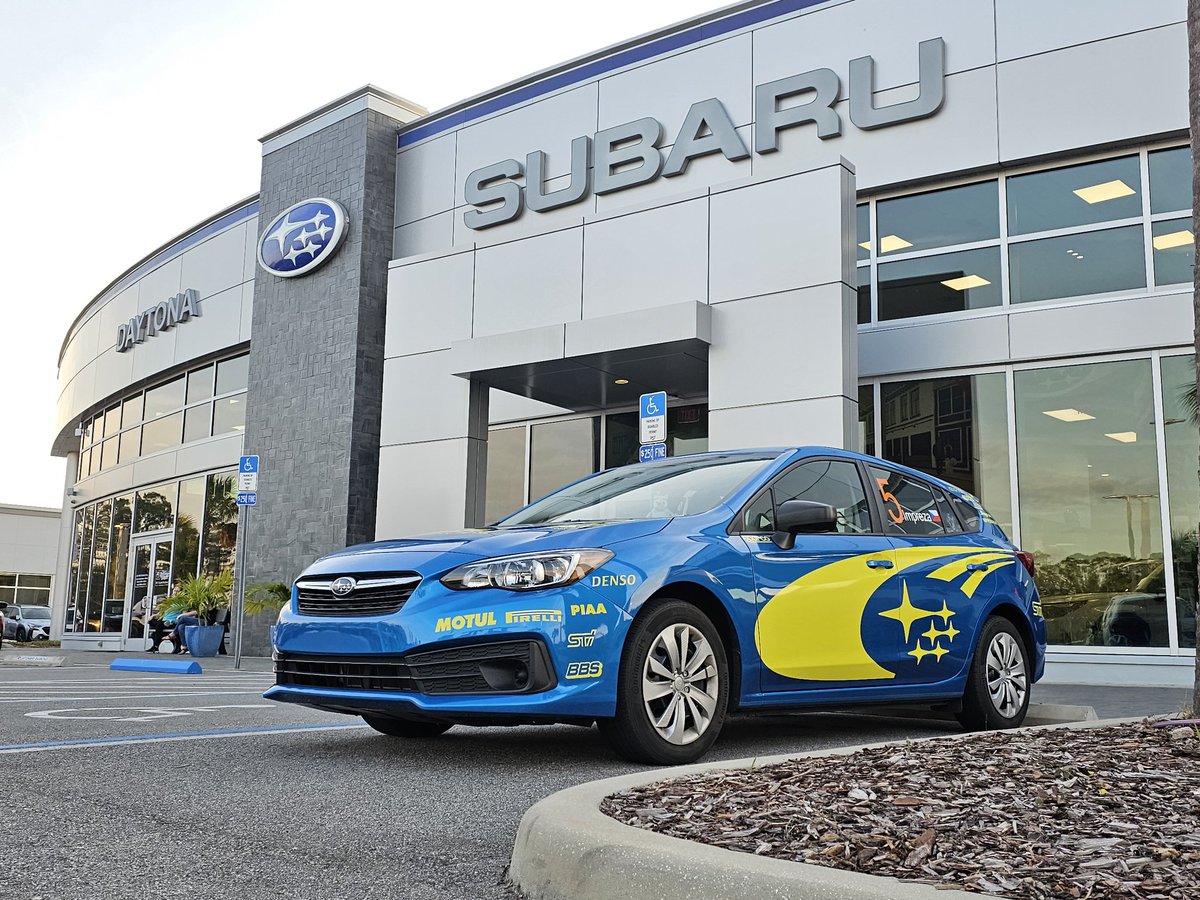ImprezaTheWolf's tweet photo. Where we first met! 💙💛✨️
#subaru #subarista #subarurallyteam #Subiefriends #subaruwrc #subaruworldrallyteam #SWRT #wrc #worldrallychampionship #subaruimpreza #daytonabeach #daytona #florida #subie #subawoo #subuwu #subarucz #subarufans #subarist #subarunation #subiestars https://t.co/anFEJtu5h2