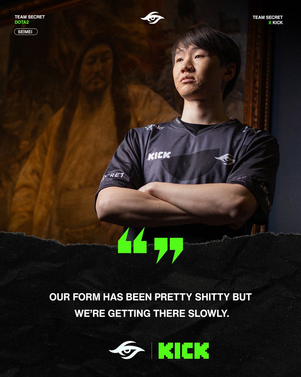 teamsecret's tweet photo. Acceptance is key π
#SecretDota @kick https://t.co/0Iwi80gdNj