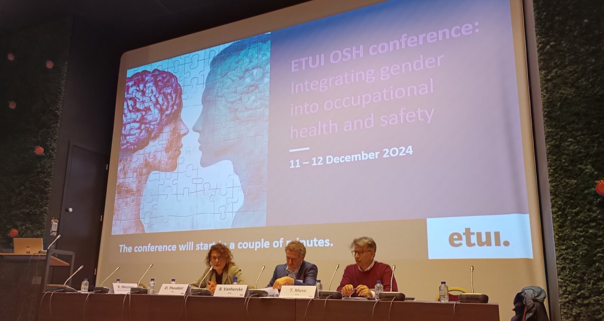 ETUI_org's tweet photo. ‘Workplaces are usually designed for men’

Pioneering ergonomist @MessingKaren1 gives the 🗝️ keynote speech at our annual #OSH conference in Brussels

This year's edition is titled 'Integrating gender into occupational health and safety' ♀️♂️

💡 Topics covered at the conference will include gender in #ergonomics, #BreastCancer, violence & harassment at work, #MenstrualLeave, #menopause, the sex work industry, OSH concerns of transgender & non-binary individuals - and more!

More info here 🔗 https://t.co/GBSvbcS9op