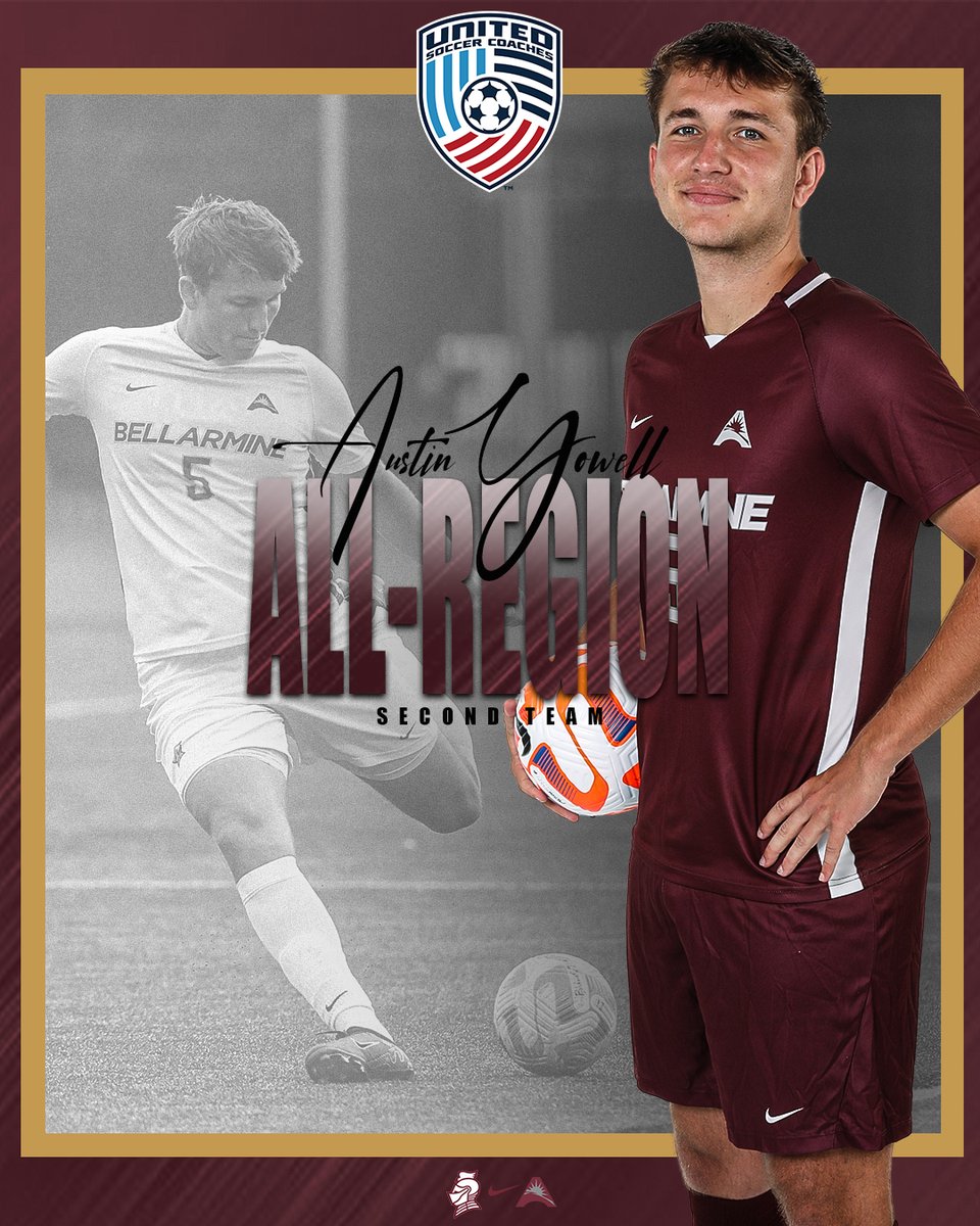 Bellarmine Athletics (@buknights) on Twitter photo AWARDS | <a href="/BUKnightsMSOC/">Bellarmine Men's Soccer</a> Yowell named 2nd-team All-Atlantic Region by <a href="/UnitedCoaches/">United Soccer Coaches</a>.
📰 athletics.bellarmine.edu/news/2024/12/1…
⚽️ ⚔️ AWARDS | <a href="/BUKnightsMSOC/">Bellarmine Men's Soccer</a> Yowell named 2nd-team All-Atlantic Region by <a href="/UnitedCoaches/">United Soccer Coaches</a>.
📰 athletics.bellarmine.edu/news/2024/12/1…
⚽️ ⚔️