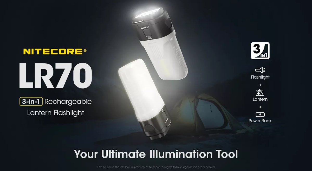 NitecoreUK's tweet photo. Never stop exploring with our range of Nitecore Lanterns. The perfect gifts for outdoor lovers and festival-goers 💡⛺️
Available at:
https://t.co/WArj5CdERi
#Nitecore #Lanterns #Light #Camping #outdooractivities #festivals #LED https://t.co/5cDaCcQeri