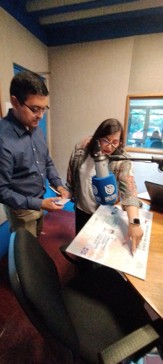 En estos momentos nuestra DR, Carla Peña en entrevista con radio  <a href="/biobio/">BioBioChile</a> de #ValdiviaCl explicando los alcances de los nuevos documentos de identidad. #LosRíosCl #ElRanco