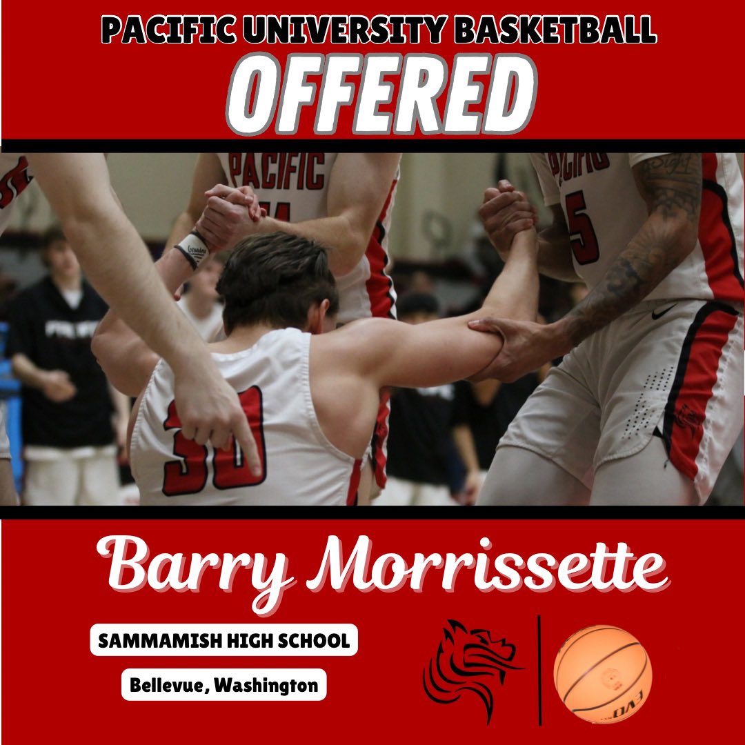 Barry Morrissette (@barrymorrisset1) on Twitter photo Extremely blessed to receive an offer from Pacific University! I want to thank <a href="/CoachBHellstrom/">Brandon Hellstrom</a> and <a href="/JustinLunt/">Justin Lunt</a> for making this possible. Extremely blessed to receive an offer from Pacific University! I want to thank <a href="/CoachBHellstrom/">Brandon Hellstrom</a> and <a href="/JustinLunt/">Justin Lunt</a> for making this possible.