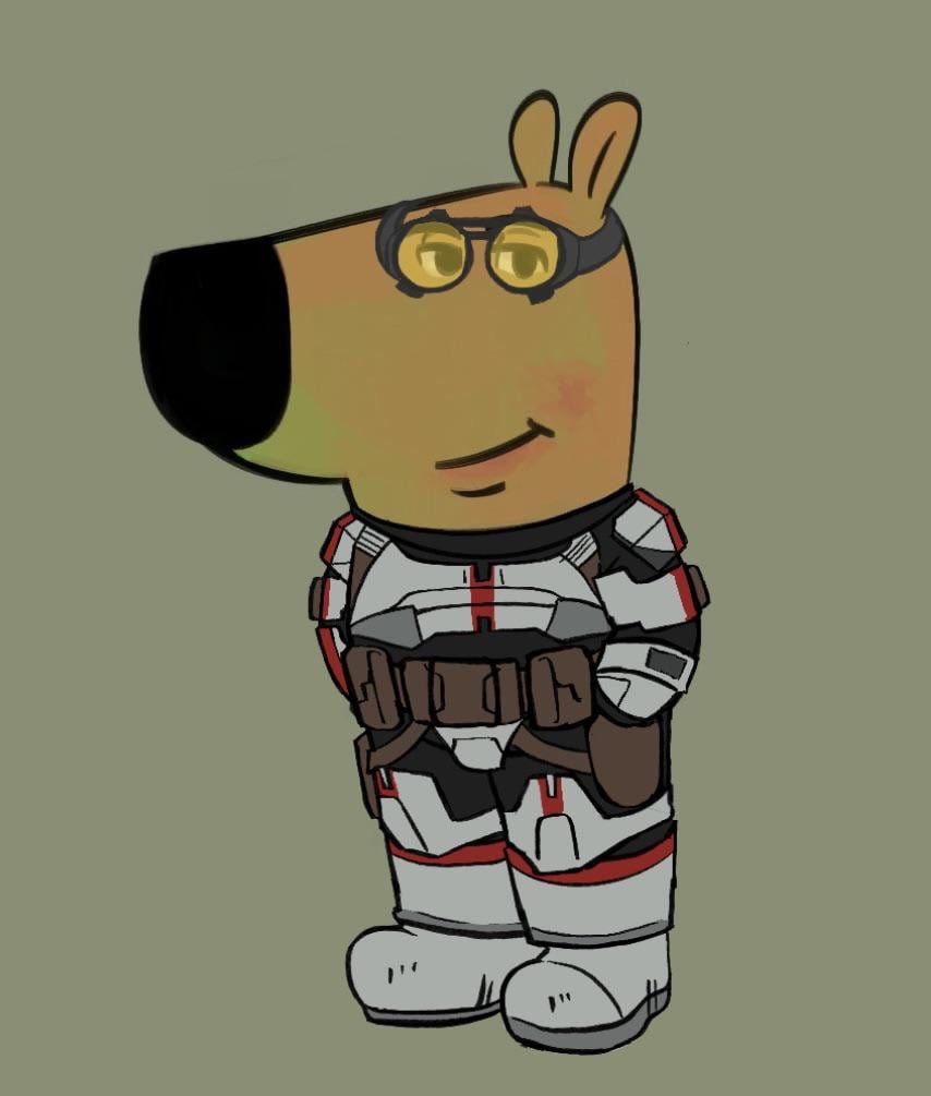 When everyone's yelling at you to get on board the cable car but you're just a chill guy.

#TheBadBatch #tbb #starwarsart #fanart #Techtbb #tech #techbadbatch #chillguy #mynewcharacter