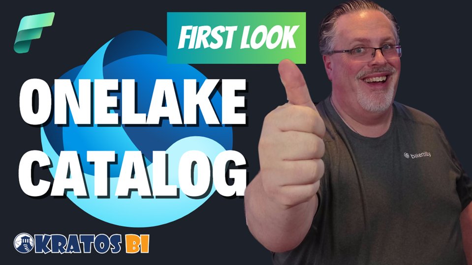 KratosBi's tweet photo. Woah, the NEW OneLake Catalog is gonna knock your socks off!

Join me as I do a FIRST LOOK at this great new capability.

What's great? What needs some work? Let's explore this together.

#MicrosoftFabric #PowerBI #OneLake

https://t.co/I7J322rqAS https://t.co/82Yr5RbTT3