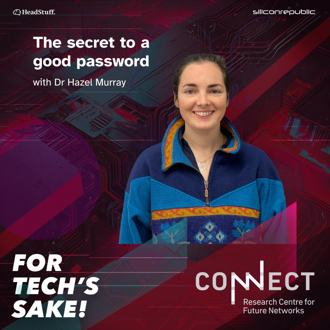 For Tech's Sake (@fortechssakepod) on Twitter photo New episode! 🔑
<a href="/connect_ie/">CONNECT Centre</a> cybersecurity researcher Dr Hazel Murray is a whizz at guessing passwords, because some standards set in the name of security have made us predictable. But she has tips on how to set (and remember) strong passwords!
Listen: pod.fo/e/28f212 New episode! 🔑
<a href="/connect_ie/">CONNECT Centre</a> cybersecurity researcher Dr Hazel Murray is a whizz at guessing passwords, because some standards set in the name of security have made us predictable. But she has tips on how to set (and remember) strong passwords!
Listen: pod.fo/e/28f212