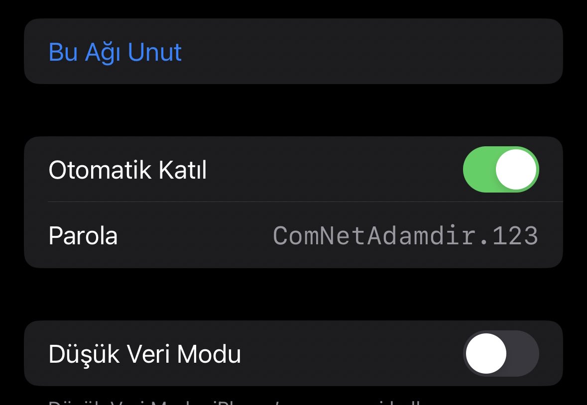 Wi-Fi şifresini değiştirme zamanı geldi yakışmadı Comnet diğer İSS’lerden farklıydın ama yarı yolda kaldık.. <a href="/comnetdc/">Comnet Türkiye</a>