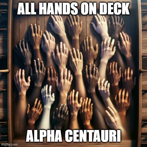 BattleVortex's tweet photo. General Quarters... Or nickels or whatever you have. Alpha Centauri's Al-Din Prospect Spaceport needs our help to secure the sector and free the Hutton Orbital from the Thargoids! o7 #EliteDangerous #forthemug #neverdie #vortexsquadron @cmdrexorcist https://t.co/BovOVD7JGt
