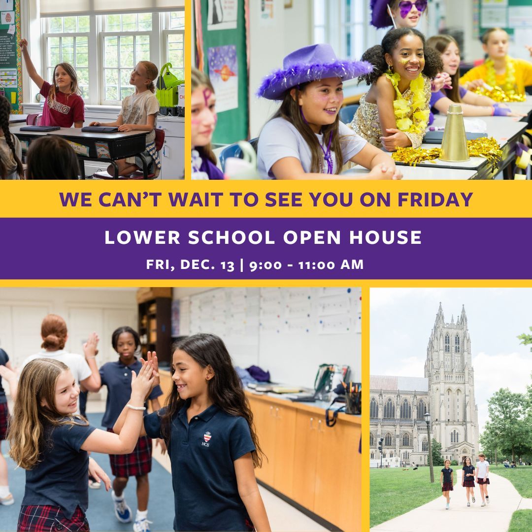 📣 We’re excited to welcome you to our Lower School Open House on Friday, Dec. 13, from 9:00 to 11:00 am! 🎉 🌟  For more info: buff.ly/47ZWQUH  #NCSOpenHouse #DiscoverNCS #NCSCommunity