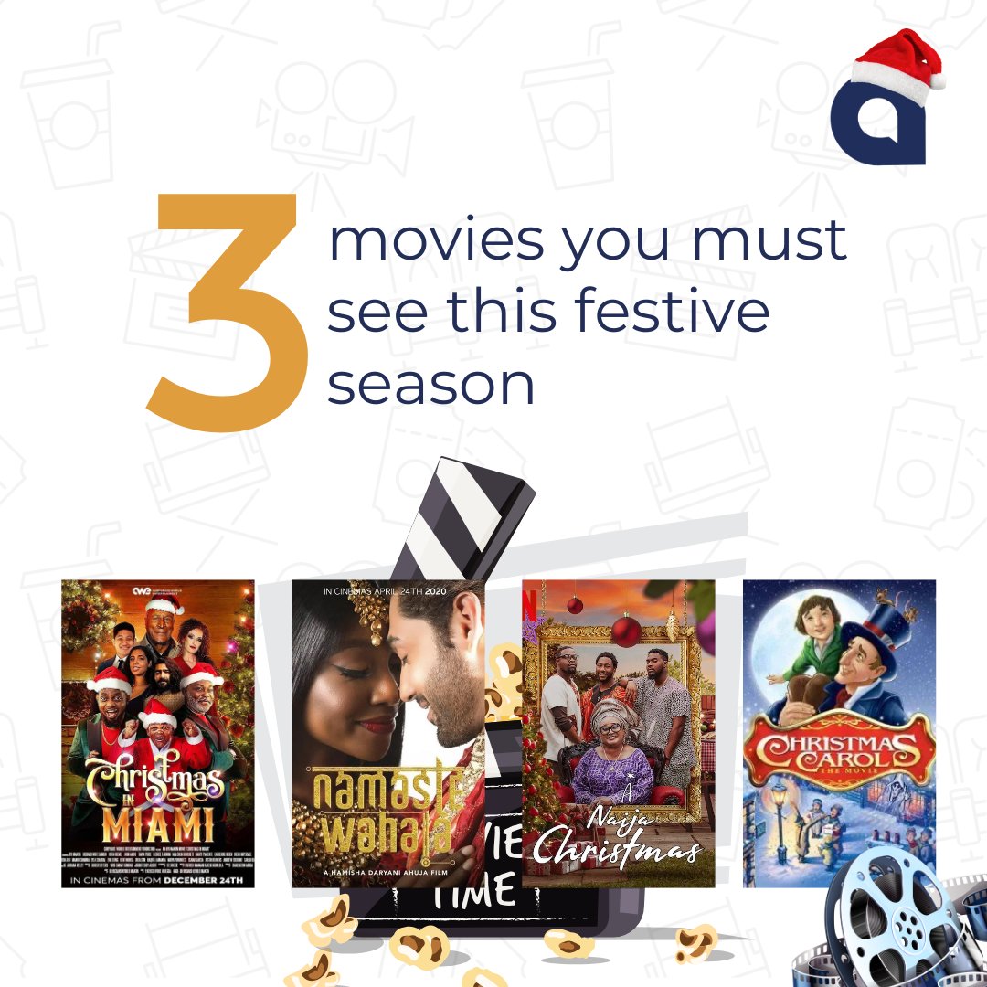 Accello_ng's tweet image. Thinking of a movie to see this Christmas or with your family? Here are our top 3 picks.
Which one are you watching first? Or do you have your own festive favorites? Let us know in the comments.

#Accello #JustLoans #MoneySolutions #Christmasmovies #DecemberToRemember