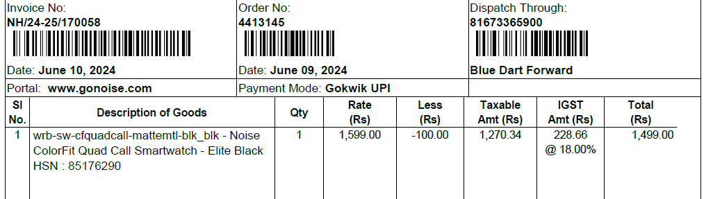 RohithVSagar's tweet photo. @gonoise I have purchased QUADCALL smart watch on jun 12, 2024. Since yesterday its push button is not at all working, it jammed and some chemical fluid is coming out from its push button. I have never expected this quality https://t.co/cZ3bR3M1zV