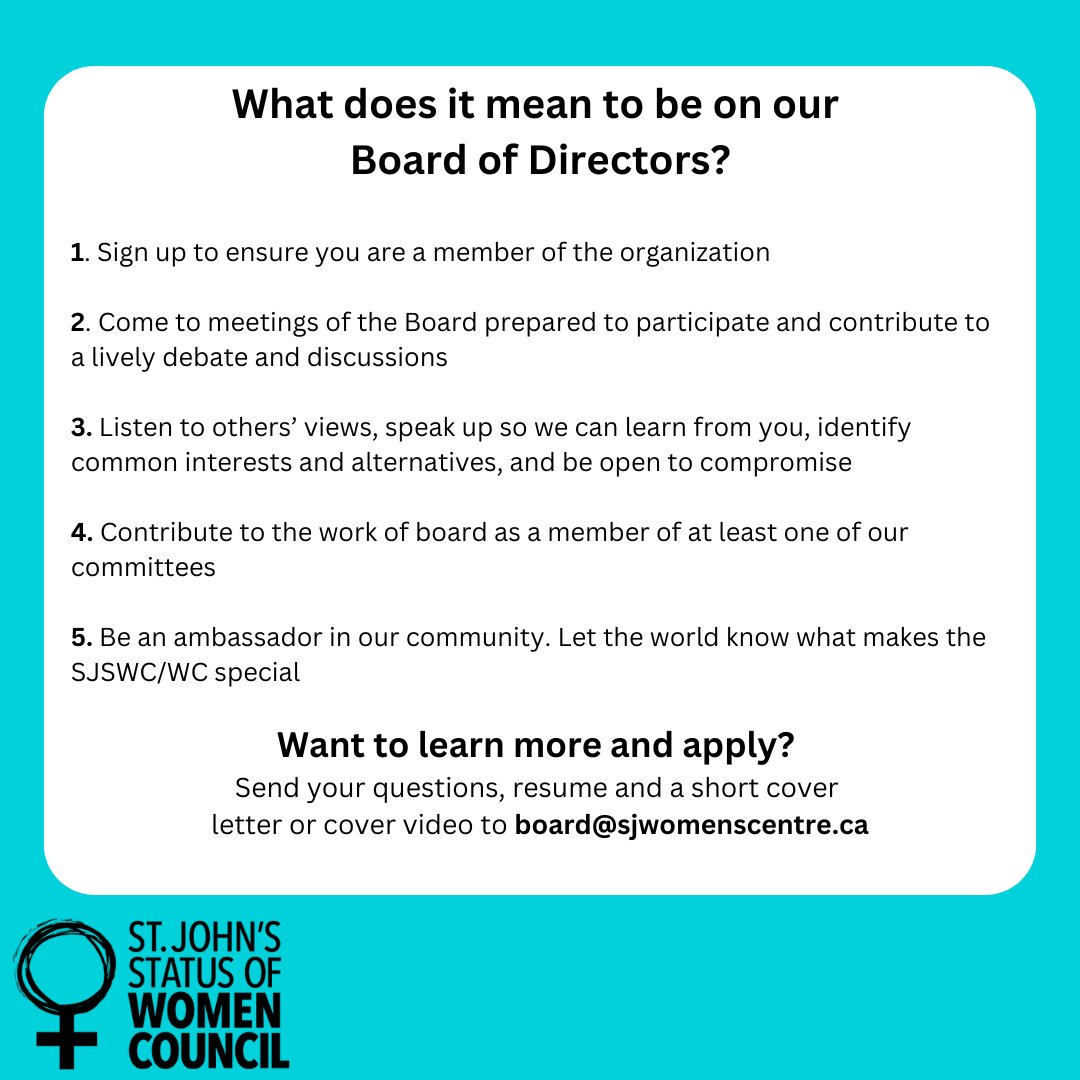 St. John's Status of Women Council tweet media