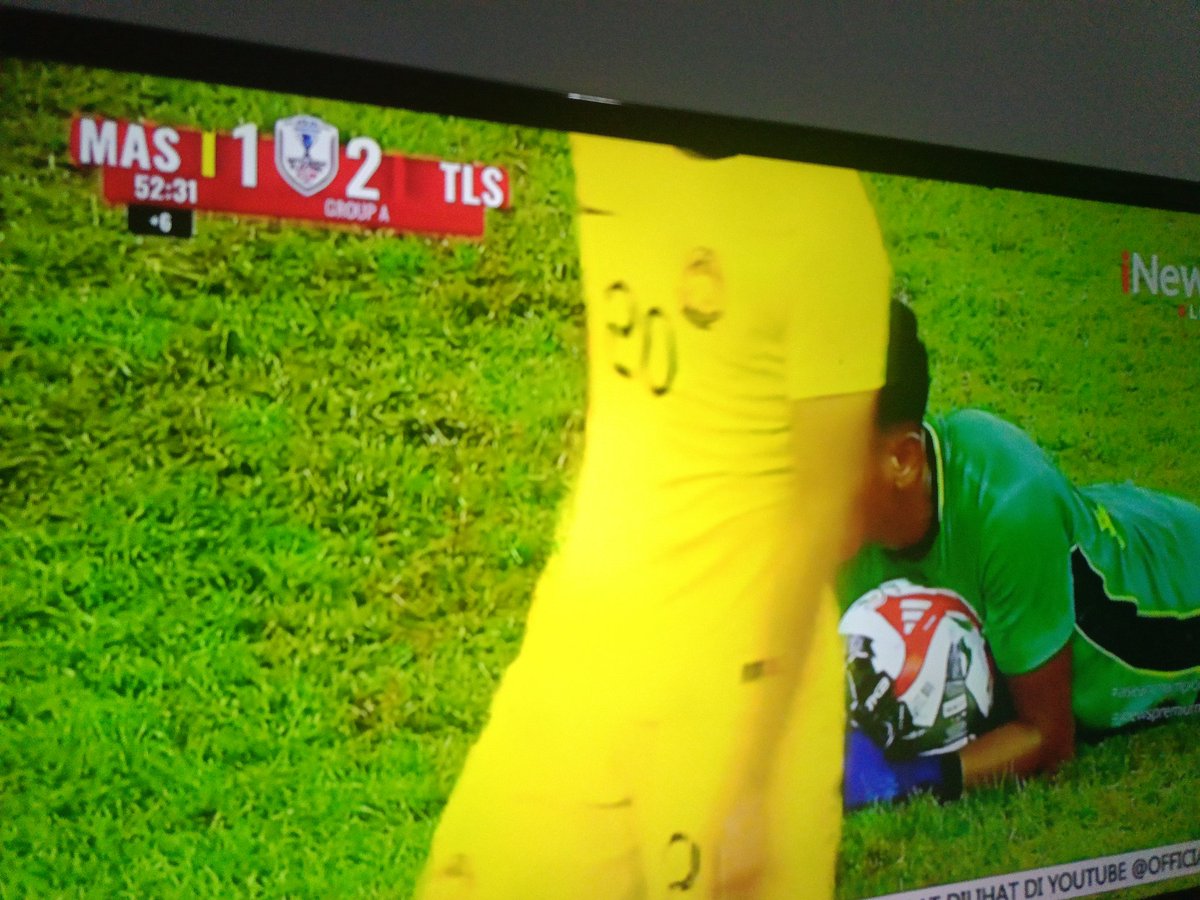 You rock Timor Leste - #HarimauMalaya  belum ada peningkatan .. katanya akan menang 4-0