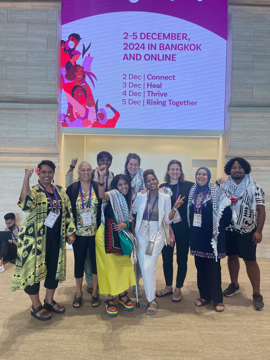 Oxfam's tweet photo. We are grateful for conversations &amp; connections with all feminists @AWID Forum 2024. @Oxfam's delegation was inspired by learning from these changemakers.

#AWIDForum2024 showed solidarity &amp; strong feminist alliances are our best resistance to the patriarchal &amp; colonial forces! https://t.co/lxsisnLIXk