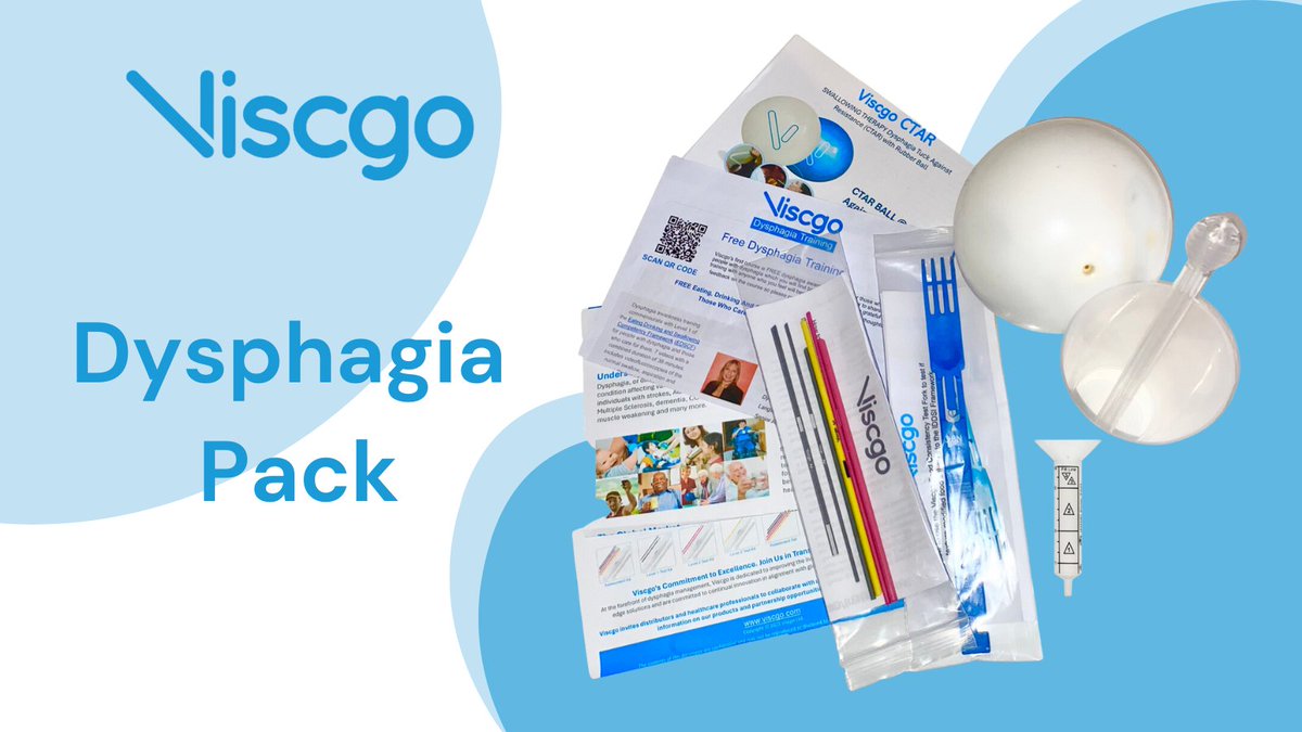 Viscgo's tweet image. We want to raise awareness around #dysphagia and share how our innovative products can help patients feel confident in their diet and get the nutrition they need 💕
Find out more about our dysphagia training and our products 👉 viscgo.com/dysphagia-trai…
#ViscgoDysphagiaSupport