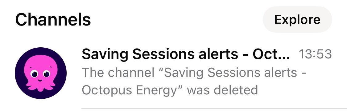 tobiefysh's tweet image. ⁦@OctopusEnergy⁩ have you got rid of this method of alerting on WhatsApp?