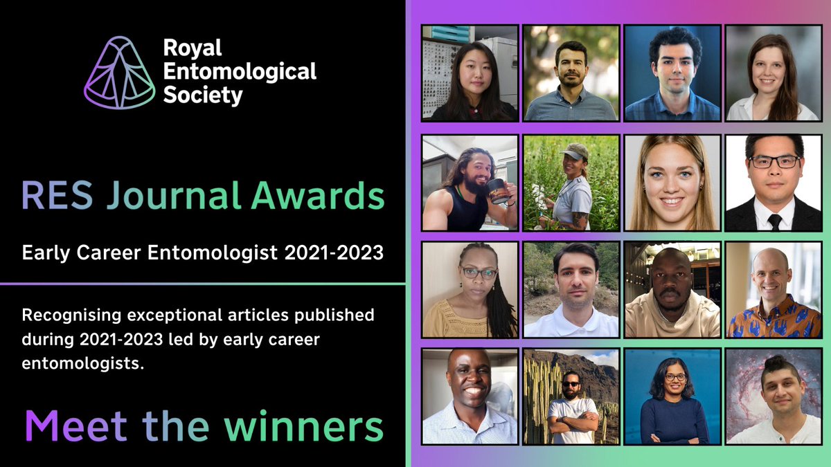 Royal Entomological Society (@royentsoc) on Twitter photo We are at the #BES2024 <a href="/BritishEcolSoc/">British Ecological Society</a> conference this week! Come say hello at Stand T14 🪲
Ask us about our work, and about our #EarlyCareer #JournalAwards - We're delighted to announce the winning articles below 🧵
Read more on our news page 🔽
royensoc.co.uk/news/res-journ… We are at the #BES2024 <a href="/BritishEcolSoc/">British Ecological Society</a> conference this week! Come say hello at Stand T14 🪲
Ask us about our work, and about our #EarlyCareer #JournalAwards - We're delighted to announce the winning articles below 🧵
Read more on our news page 🔽
royensoc.co.uk/news/res-journ…
