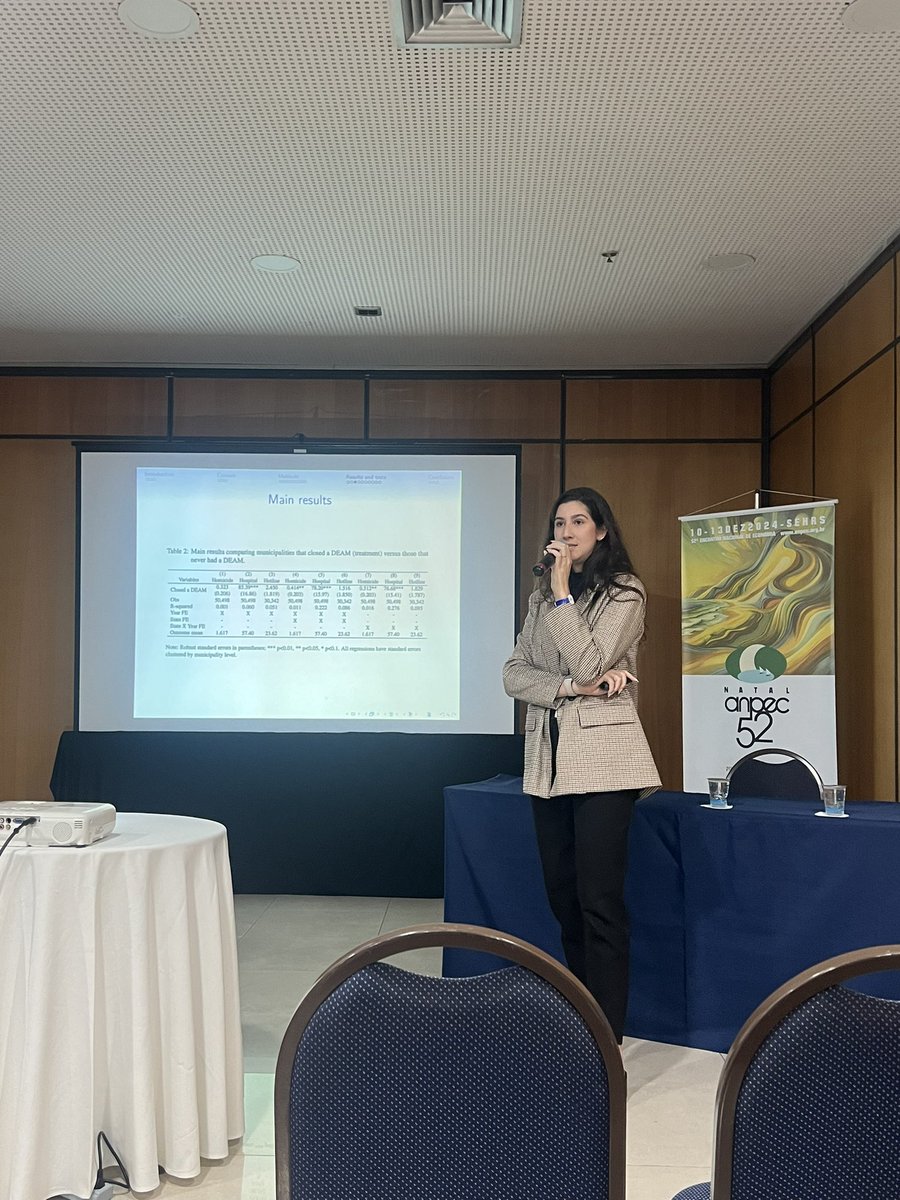 jurizzotto's tweet photo. Presenting one of the papers of my thesis! It's still a working paper, and any comments are welcome! We try to measure the effect of closing a Women’s Police station in three DV measures in Brazil; check here: https://t.co/Tn60cHSmee @anpec_br https://t.co/0oO5VxezDE