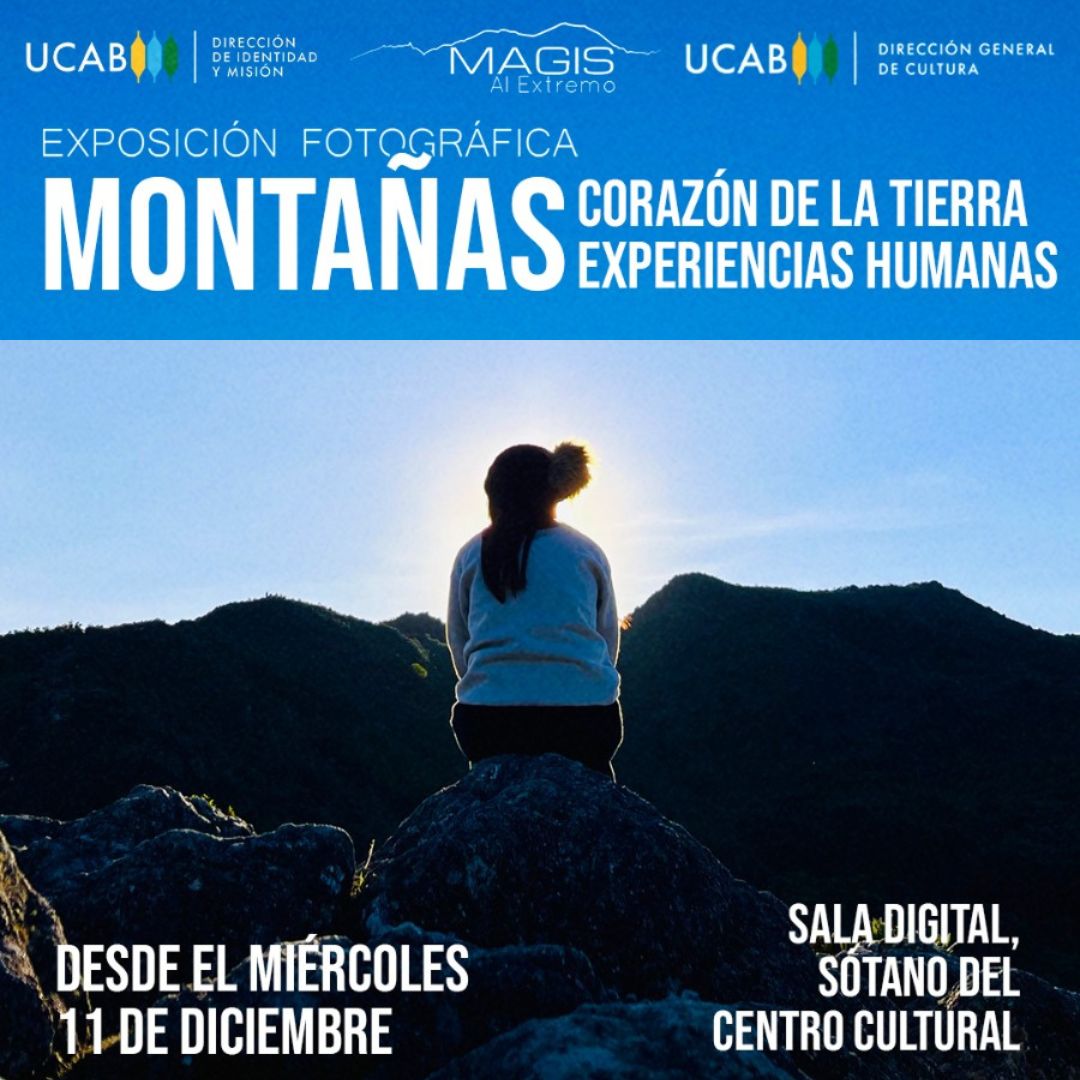 elucabista's tweet photo. #11Dic Día Internacional de las Montañas.
#UcabMagis #MagisAlExtremo y @CulturaUCAB
te invitan a esta exposición fotográfica ⬇️⬇️ https://t.co/SgzGR0ztFD