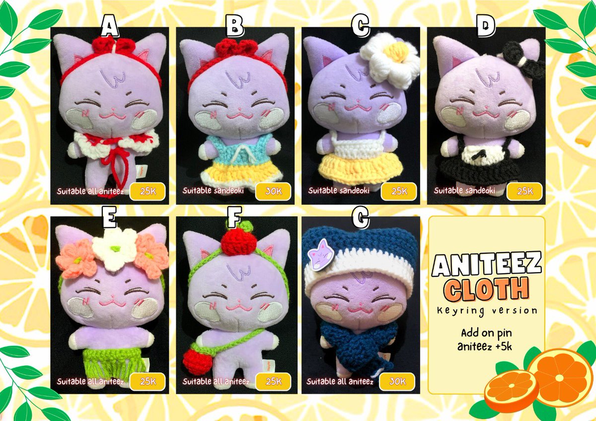 soobinjeruk's tweet image. 🍊OPEN ORDER ANITEEZ KEYRING CLOTHES

haloo aku open order buat baju dan aksesoris aniteez keyring :D untuk order atau mau tanya tanya bisa langsung dm aku yaa! 

📍Bogor