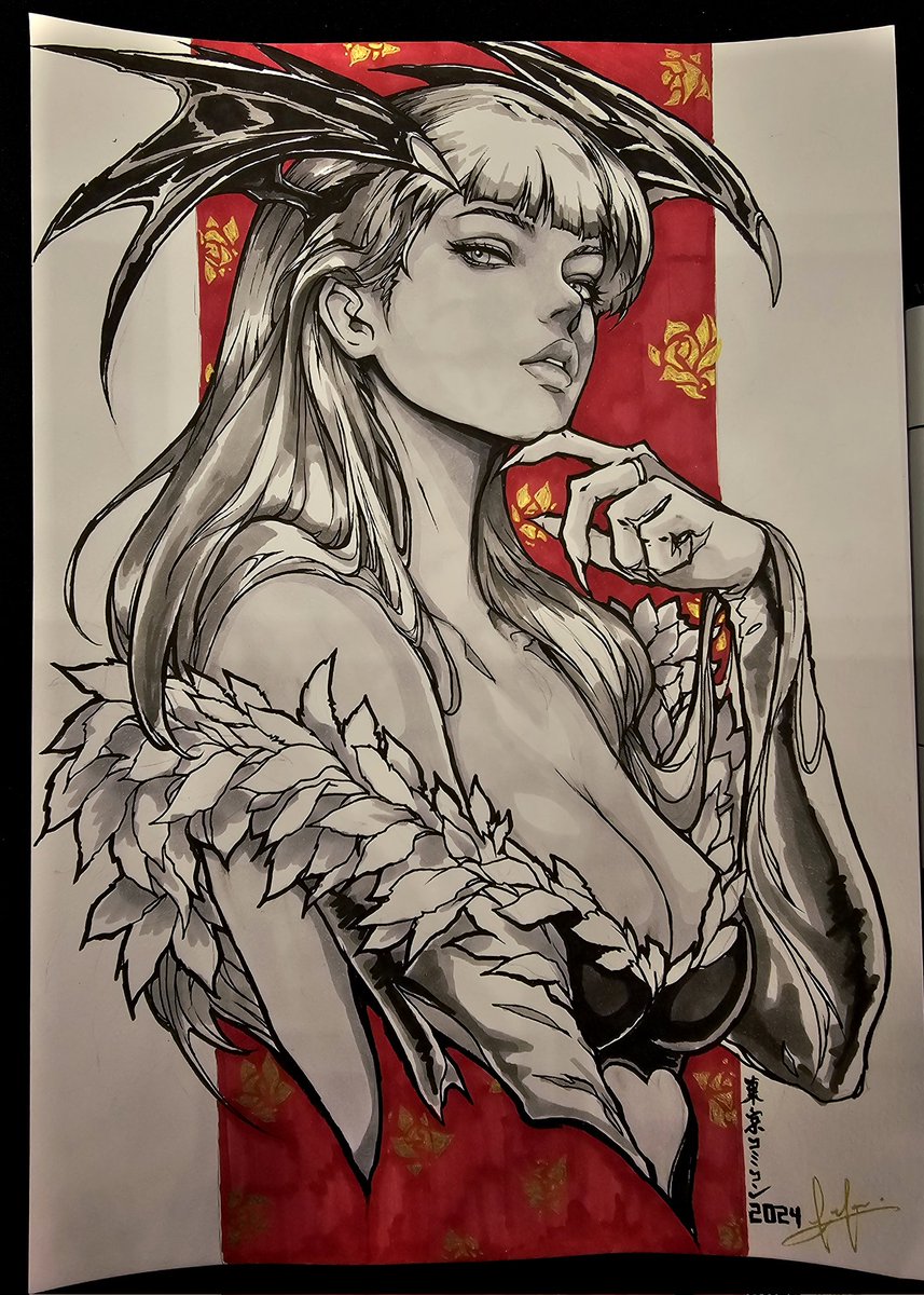 mujumonster's tweet image. Tokyo comic con 2024

Morrigan
