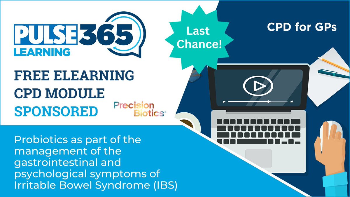 🚨 Last chance to enroll! 

Discover how probiotics can support the gut-brain axis in IBS management. Free CPD module by Dr. Eamonn Quigley – expert insights you can use in practice today. 

Take for free bit.ly/4ivq8PS 

#CPD #MedEd