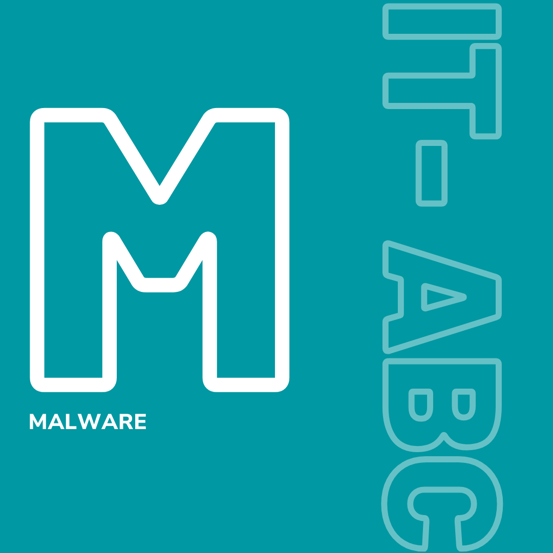 M – Malware  🔎
Gefahren aus dem Netz 🛡️: Was ist Malware und wie schützt ihr euch davor? 

➡️Schutzmaßnahmen:  
- Antivirus-Software und regelmäßige Updates. 

➡️Verhaltensregeln:  
- Keine verdächtigen Links oder Anhänge öffnen. 

#iwelt #malware #www #sicherheit #software