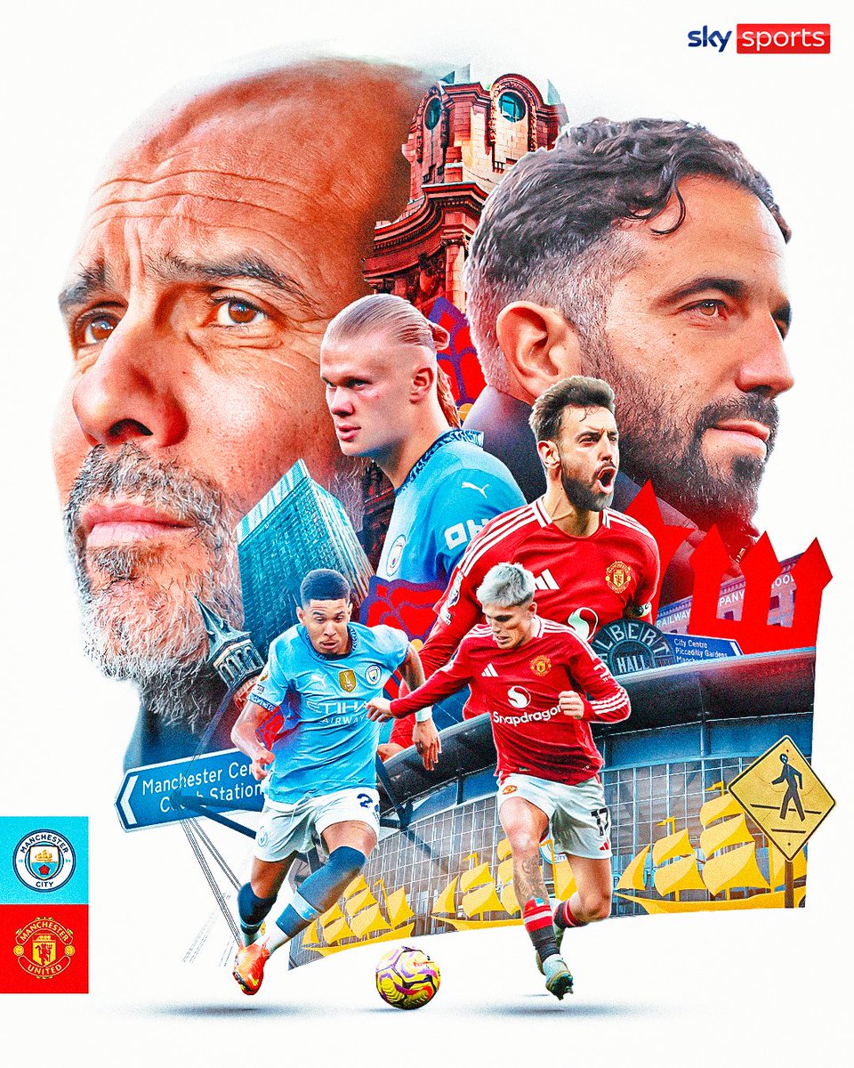 SkySportsPL's tweet photo. It's Manchester derby day! 🍿👀

Who are you backing? 👇 https://t.co/jCcMrl3Cgx