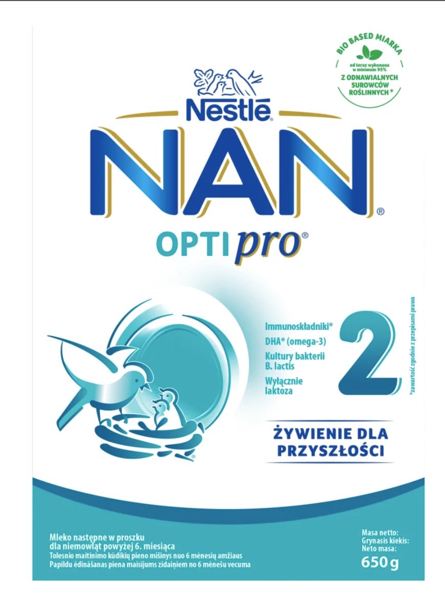 Atdodu NAN OptiPro2 , 2.5 iepakojumus, termiņš 10.2025. Sūtīšana no tevis.