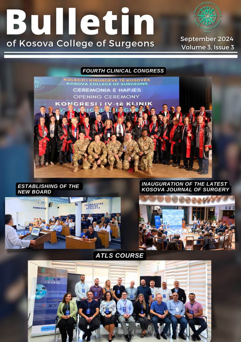 Kosova College of Surgeons (KCS) tweet media