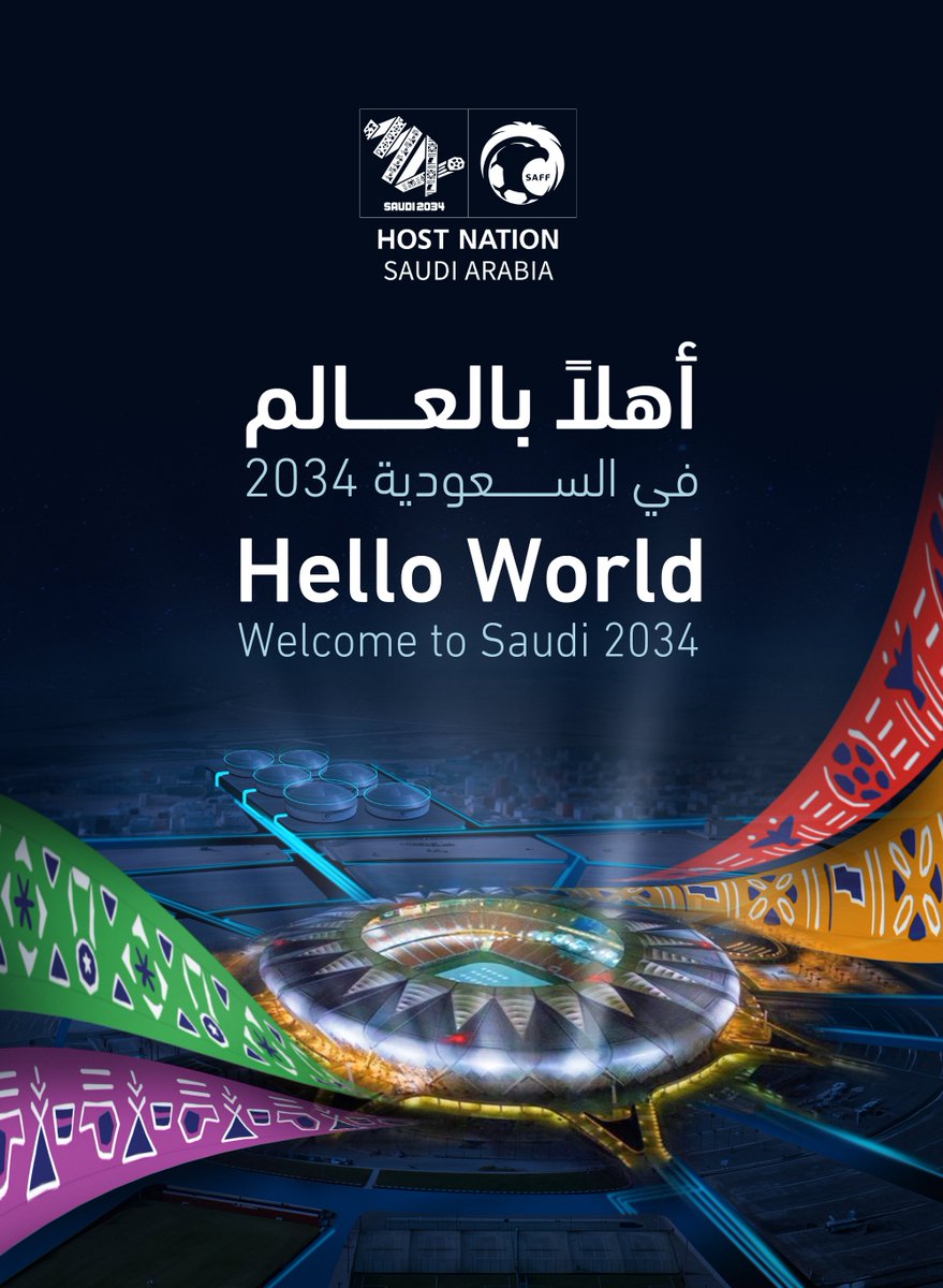 nwc_media's tweet photo. مرحباً مليون 
#العالم_في_السعودية https://t.co/GhJ2nrMo6y