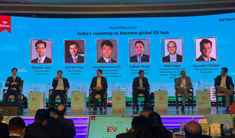ETAuto's tweet photo. ETAuto EV Conclave 2024: India’s roadmap to become global EV hub

Read at:
https://t.co/2QSGVFevy6 

@LumaxIndustries @JBMAuto @gopalvc @spark_minda @Piaggio_Group @BCG #EV #ETAutoEVConclave #ETAuto https://t.co/DMxoX0fJsG